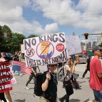 Demonstrators,Hold,Up,Signs,During,The,ìno,Kingsî,Protest,In